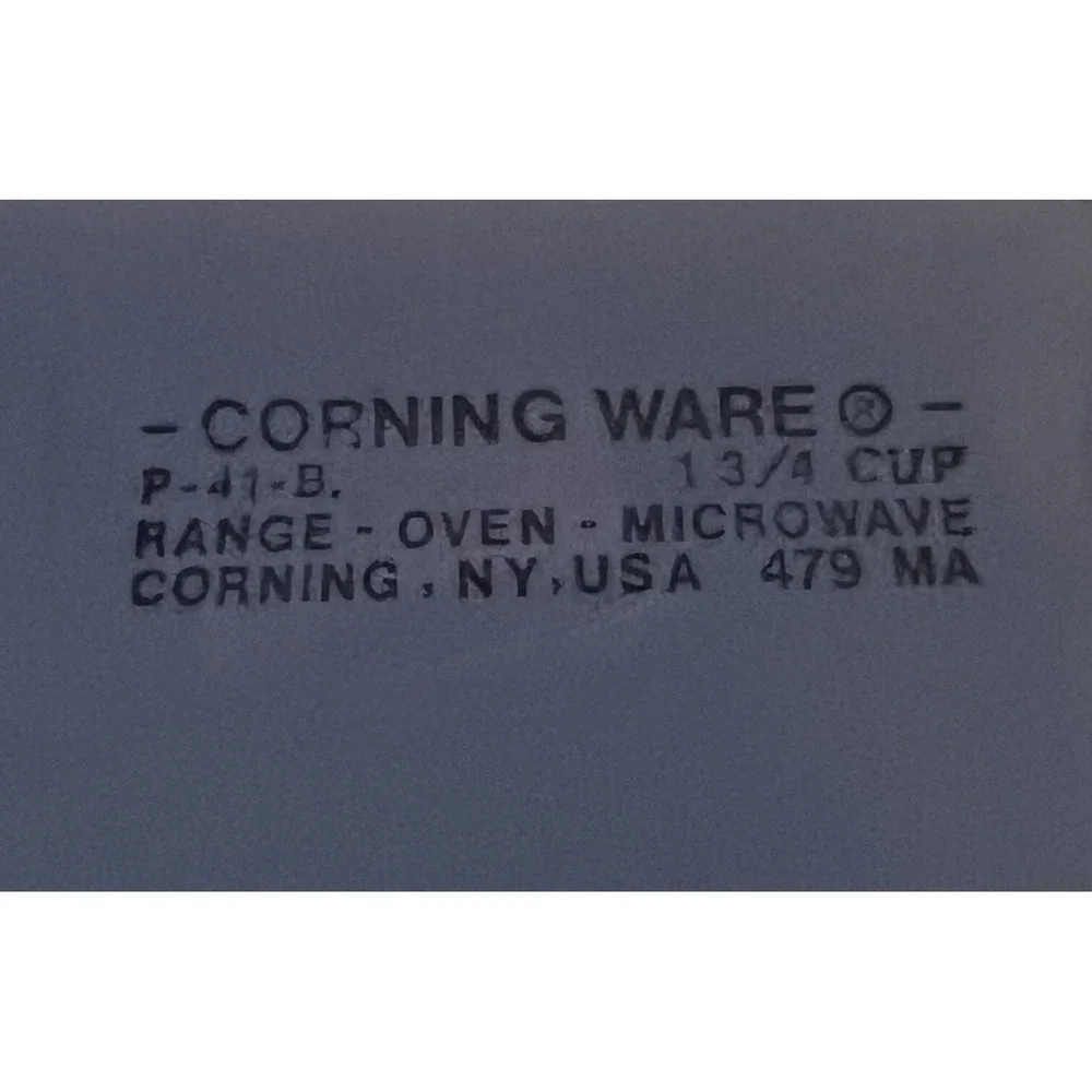 Corning Ware Spice of Life Square Casserole Dish‎ 1 3/4 Cup P-41-B. NO LID